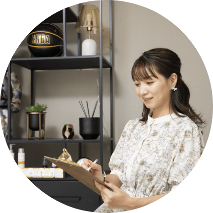 カウンセリングシート記入